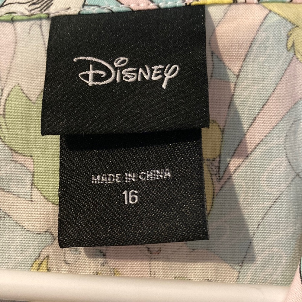 Torrid Tinkerbell button down shirt dress